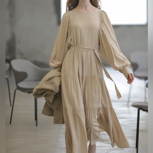 NWOT | Long-sleeve Dress | Independent Designer | XS